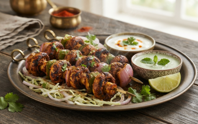 Mushroom Tikka
